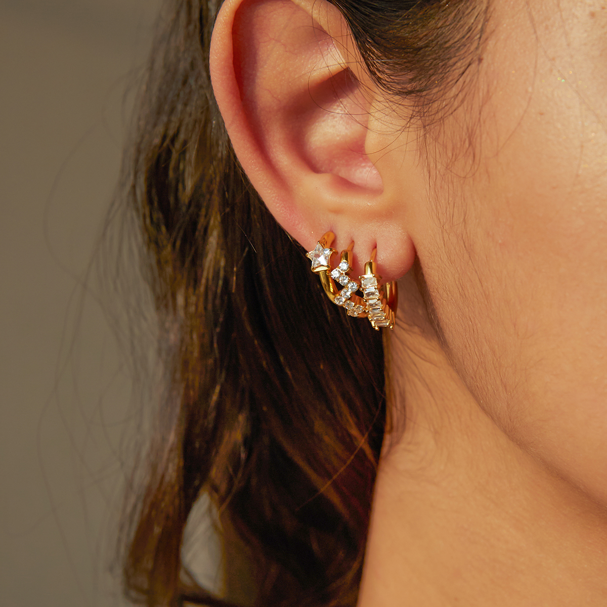 Céleste Earrings Madeleine 18K Gold - 5