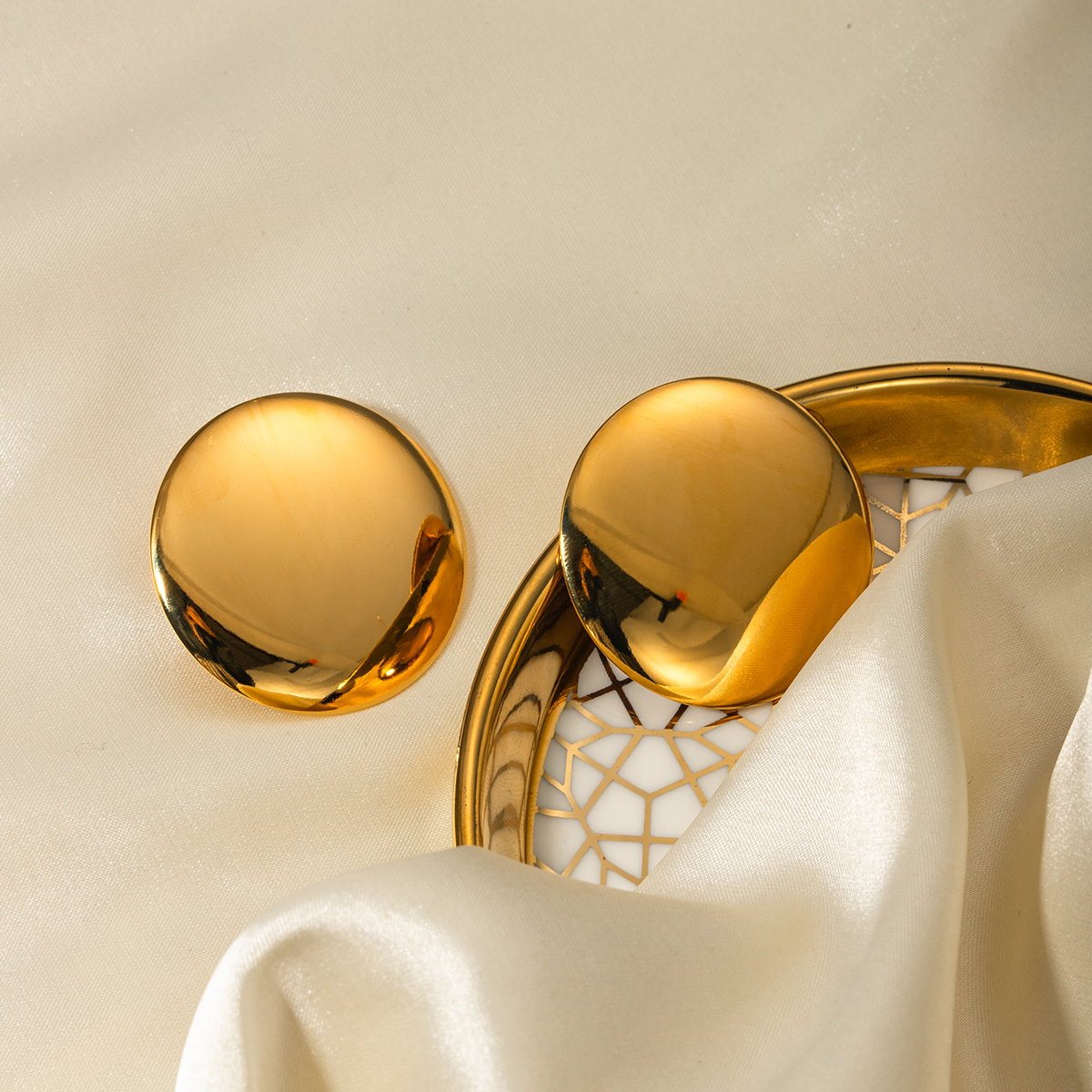 Céleste Earrings Roxanne 18K Gold - 2