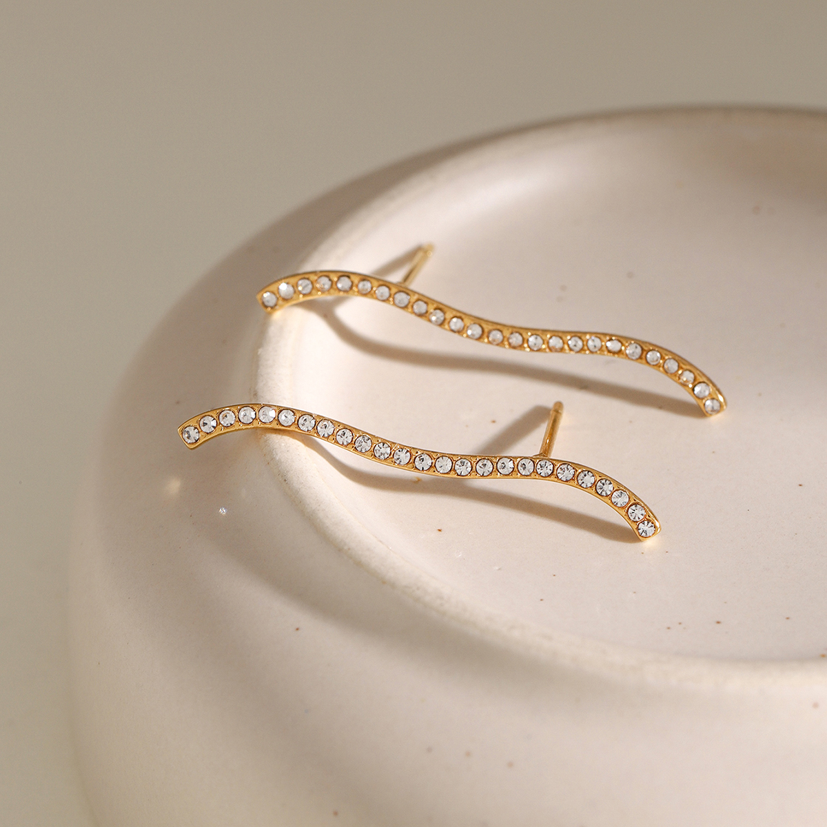 Céleste Earrings Ghislaine 18K Gold - 3