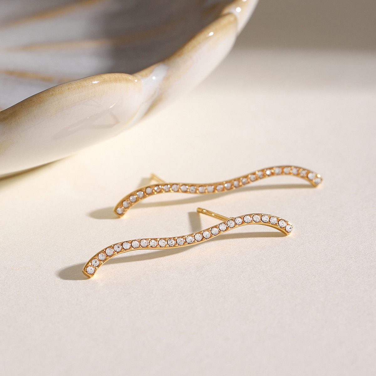 Céleste Earrings Ghislaine 18K Gold - 2