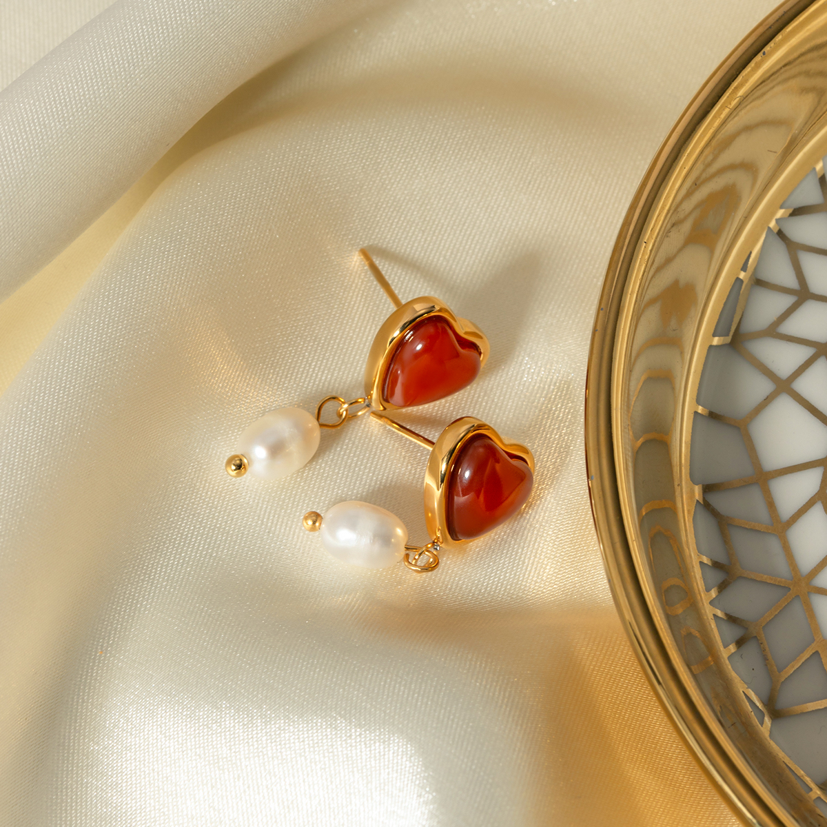 Céleste Earrings Valériane 18K Gold - 5