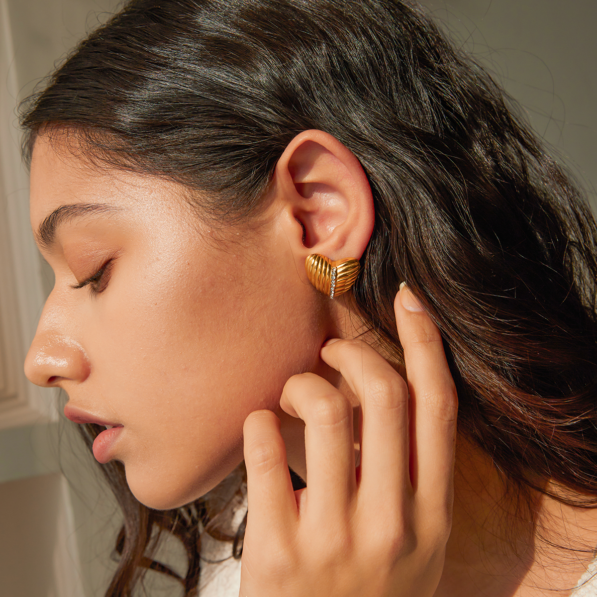 Céleste Earrings Thelma 18K Gold - 5