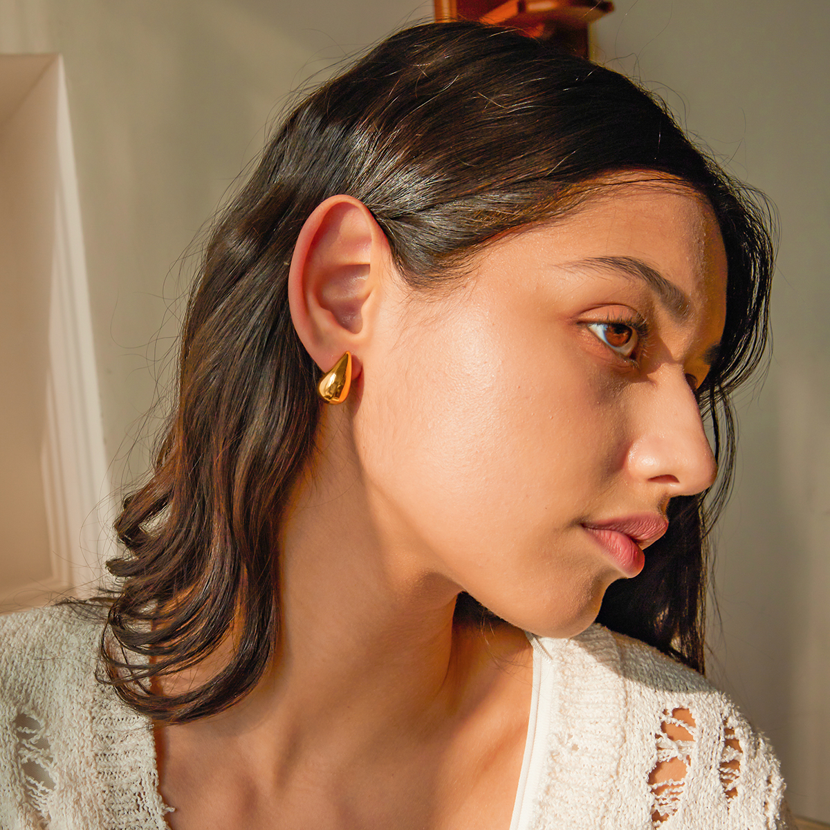 Céleste Earrings Audrey 18K Gold - 3