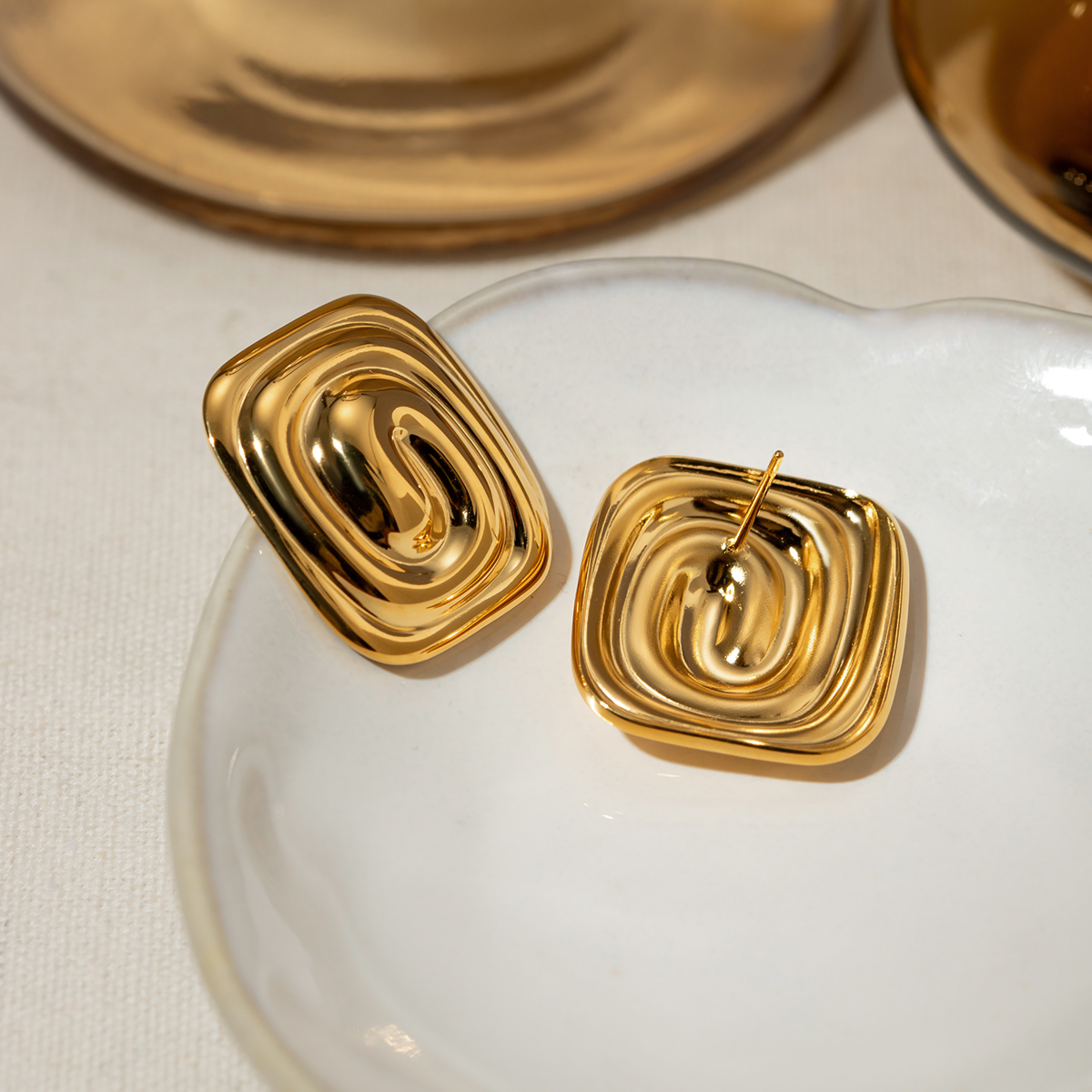Céleste Earrings Tiffany 18K Gold - 2