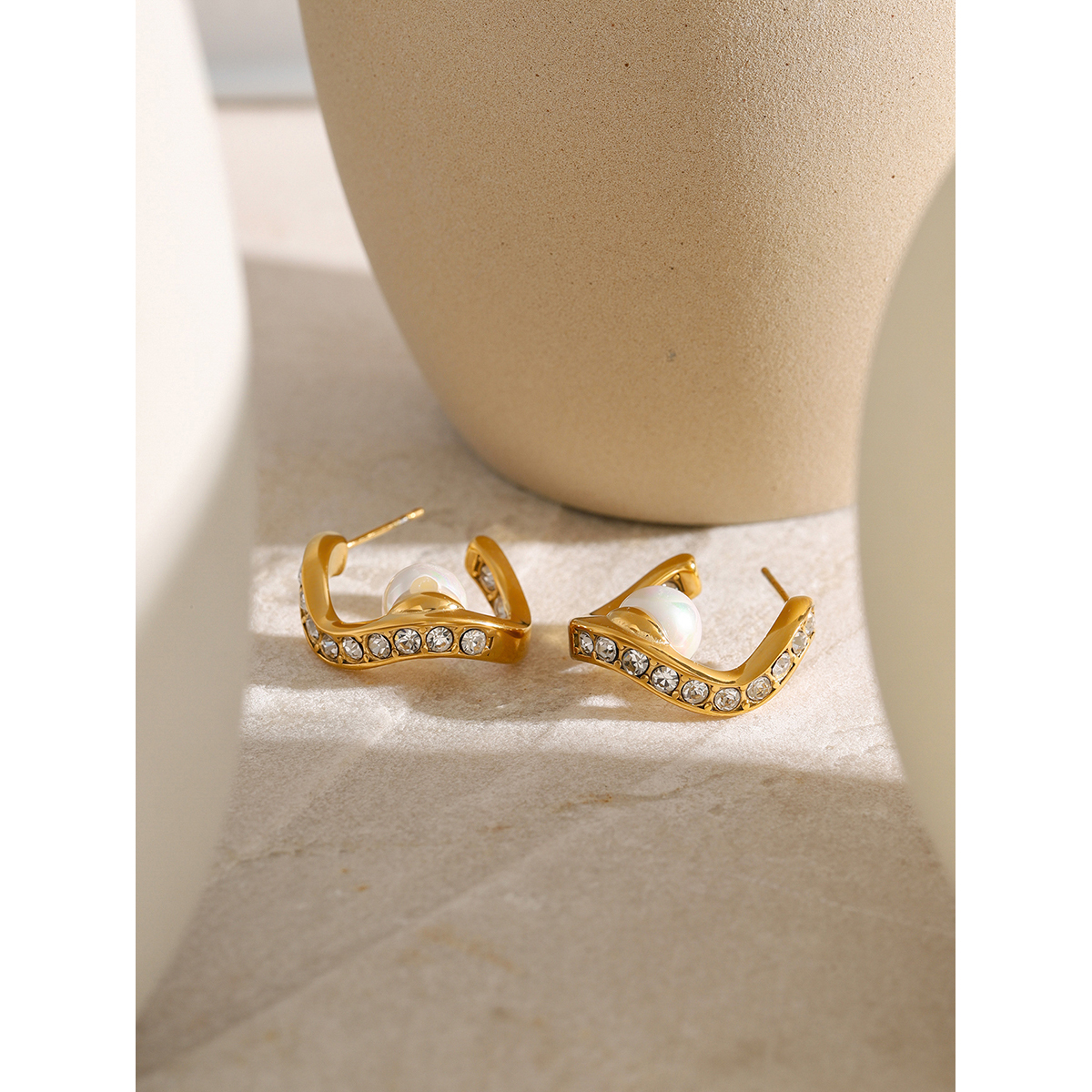 Céleste Earrings Sonia 18K Gold - 3