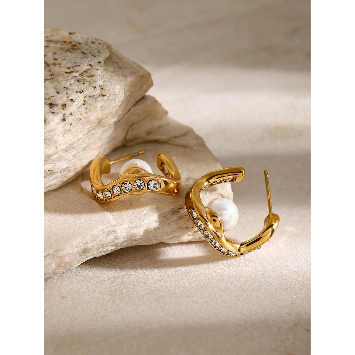 Céleste Earrings Sonia 18K Gold - 2