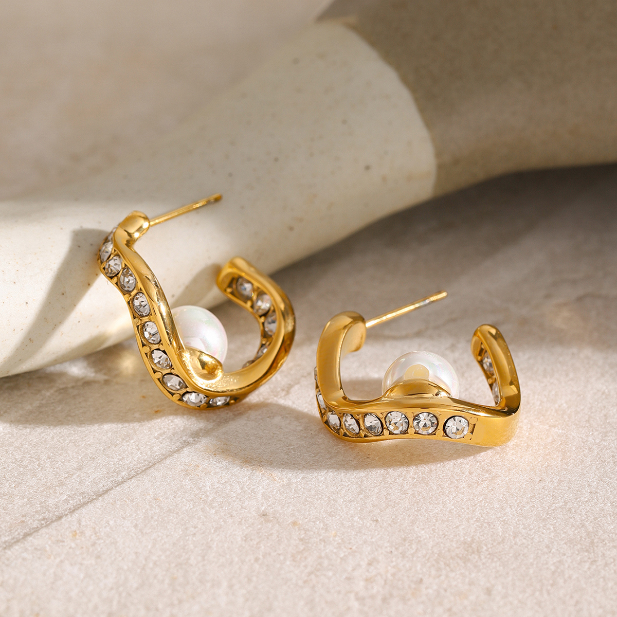 Céleste Earrings Sonia 18K Gold - 5