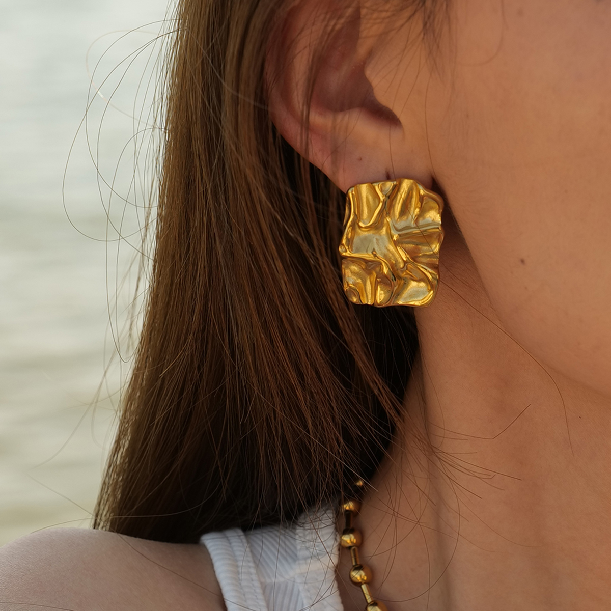 Céleste Earrings Laurette 18K Gold