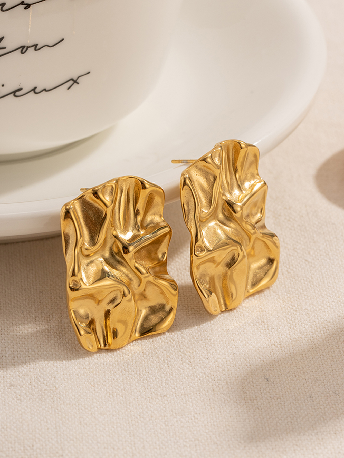 Céleste Earrings Laurette 18K Gold - 4