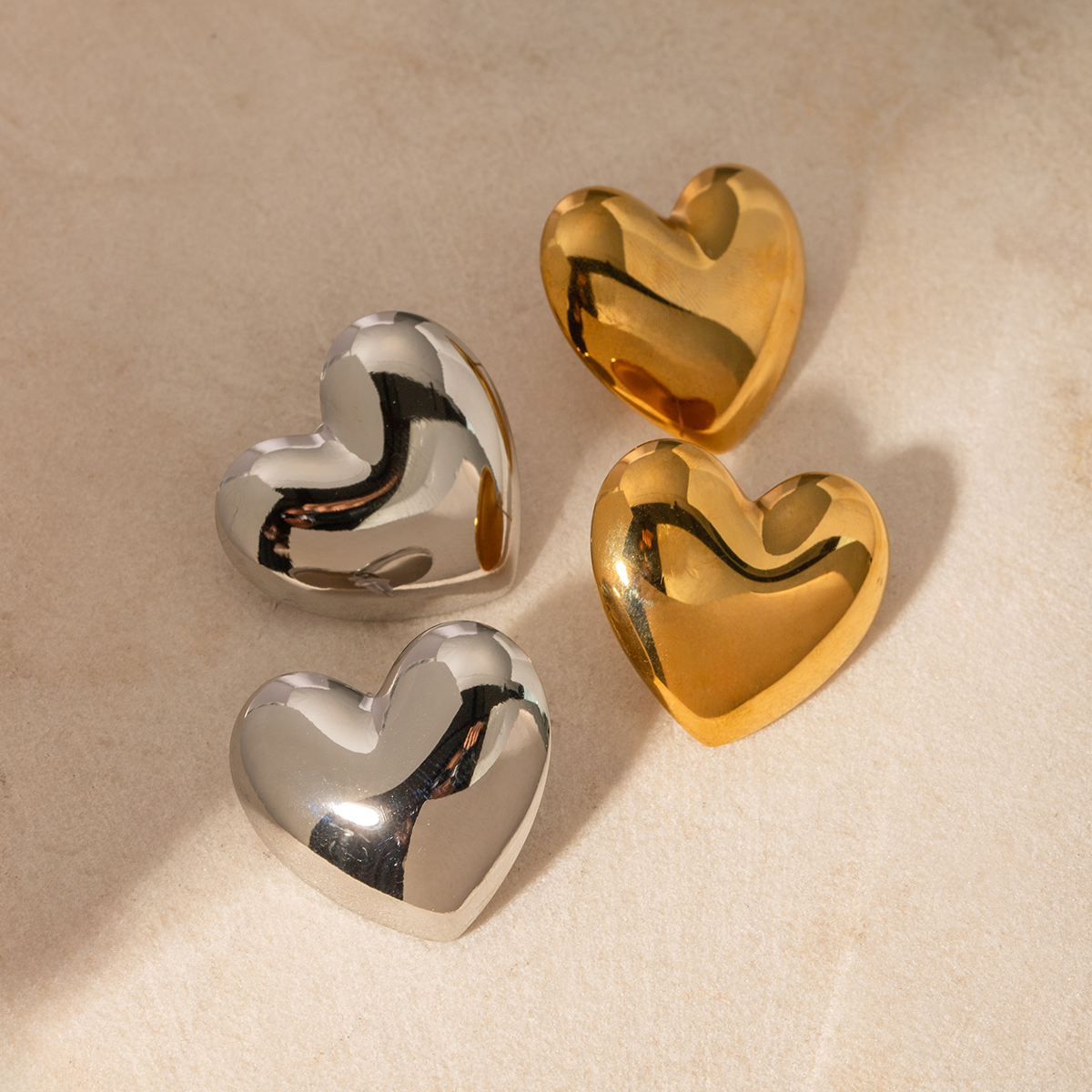 Céleste Earrings Brune Silver - 5