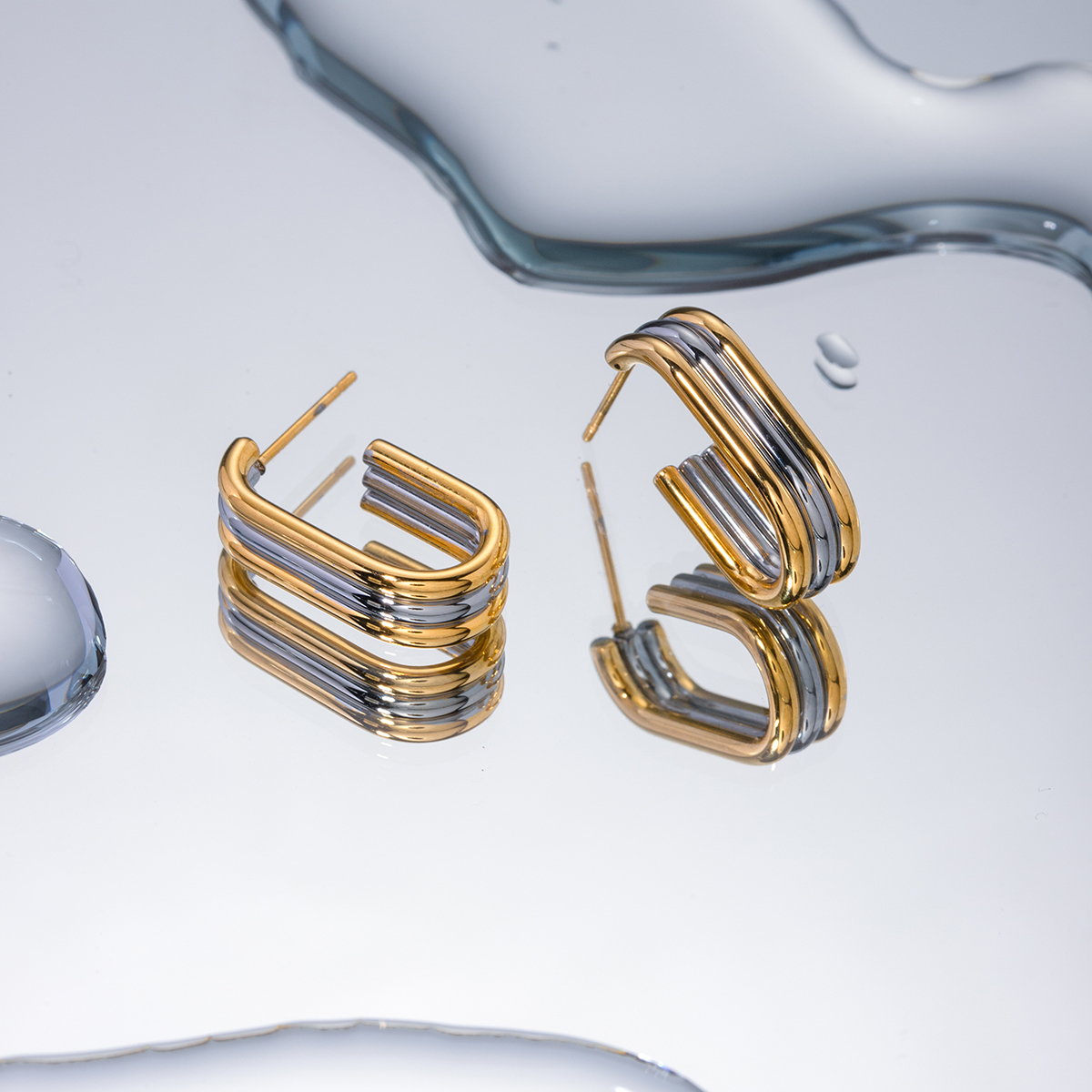 Céleste Earrings Francine 18K Gold - 4