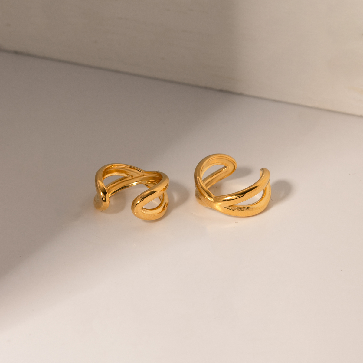 Céleste Earrings Louise 18K Gold - 2