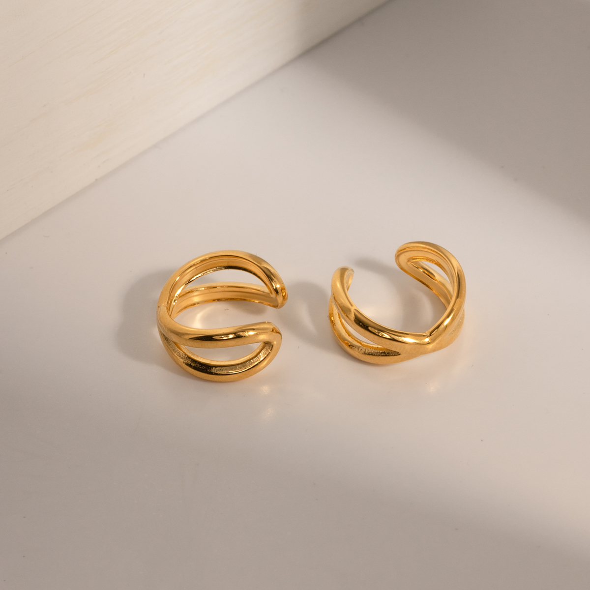 Céleste Earrings Louise 18K Gold - 3