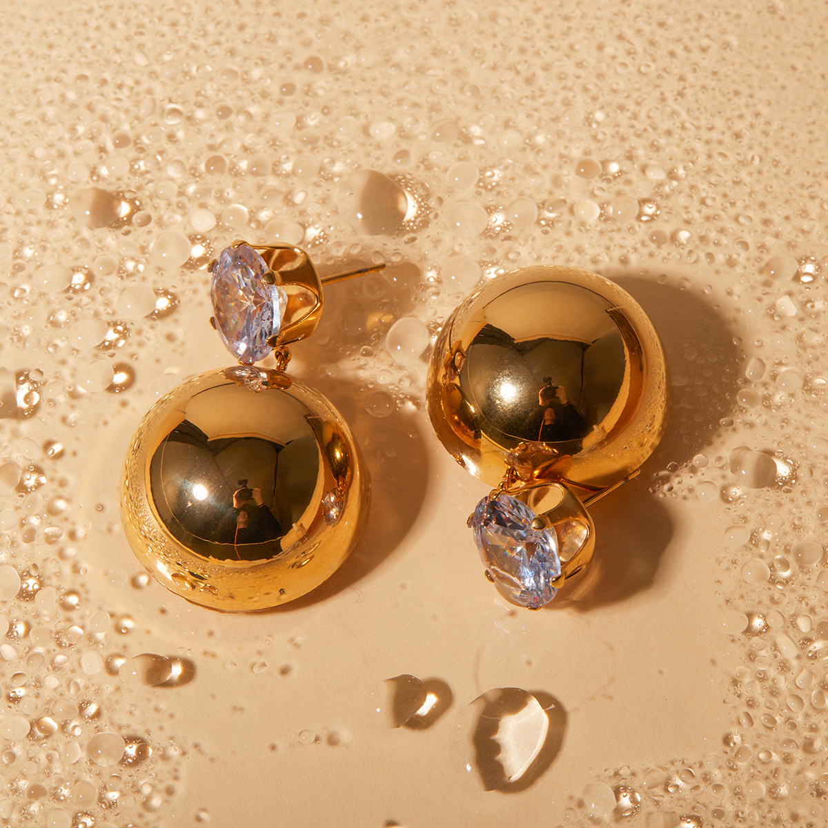 Céleste Earrings Olivia 18K Gold - 6