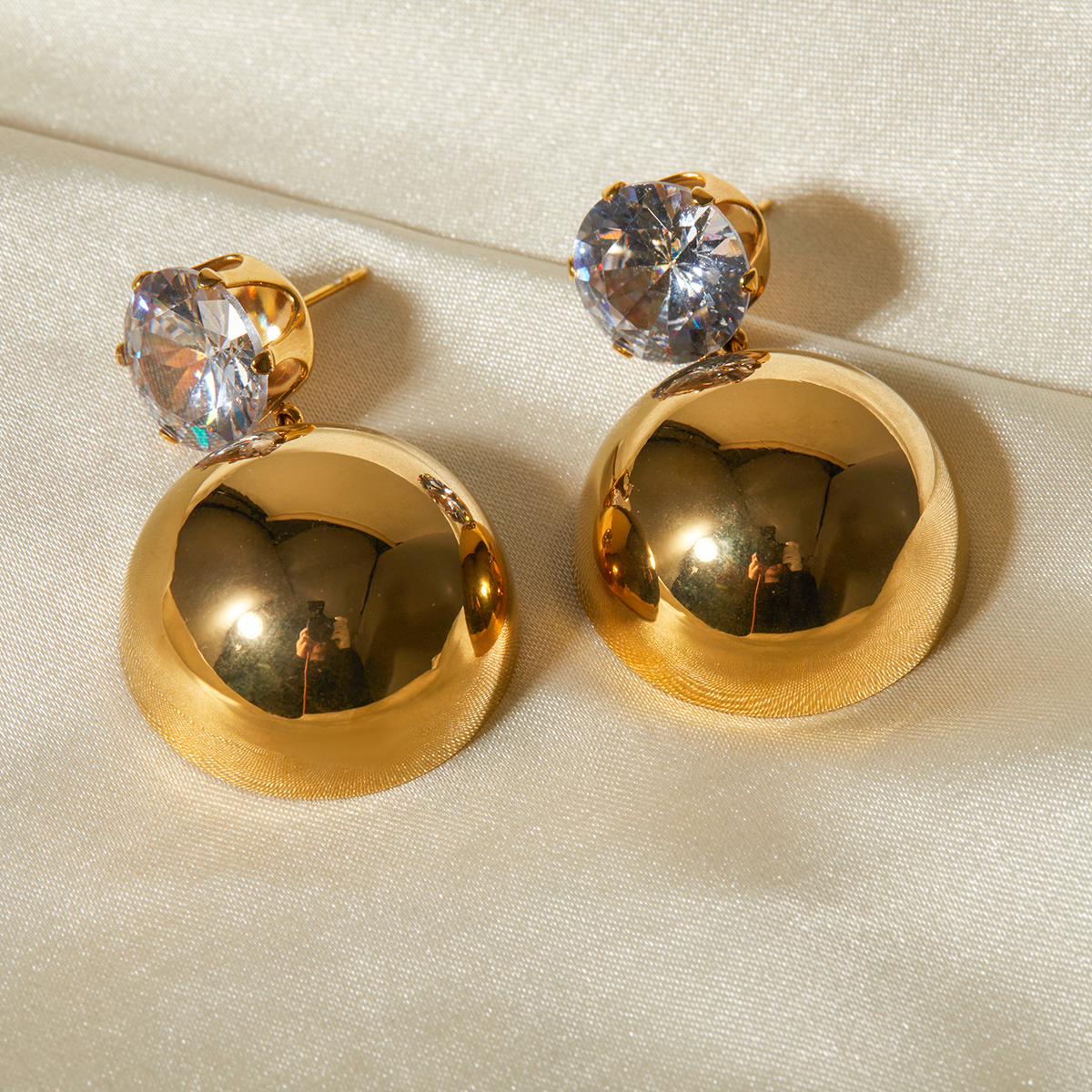 Céleste Earrings Olivia 18K Gold - 4