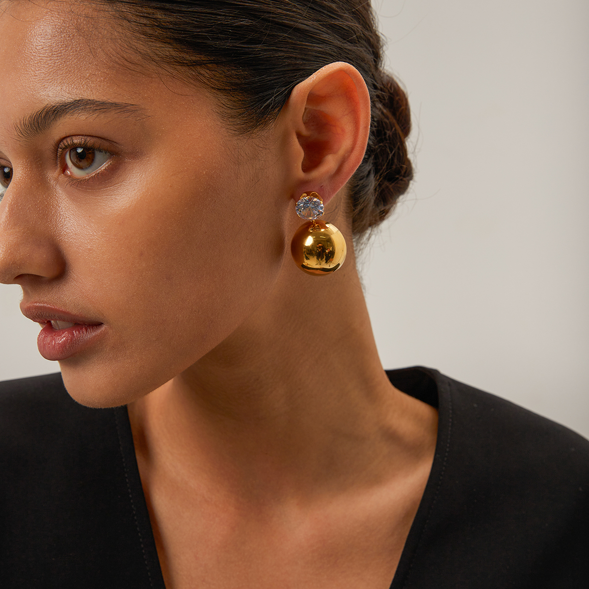 Céleste Earrings Olivia 18K Gold - 5