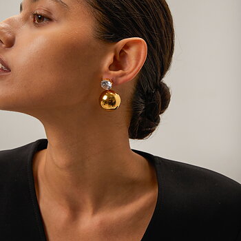Céleste Earrings Olivia 18K Gold