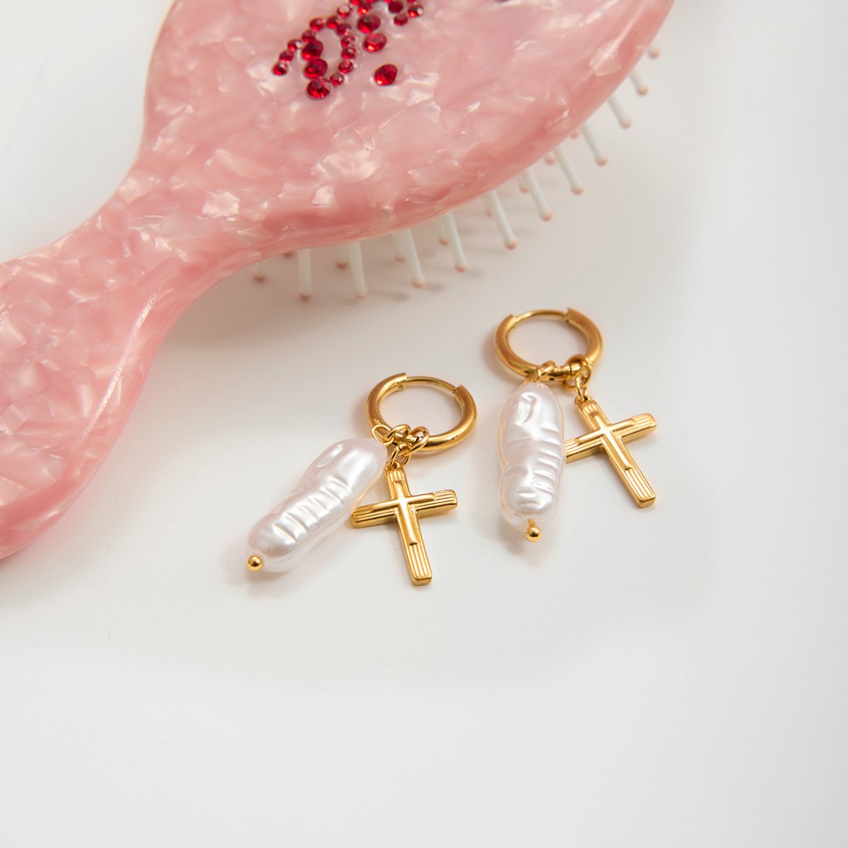 Céleste Earrings Apollinea 18K Gold - 4
