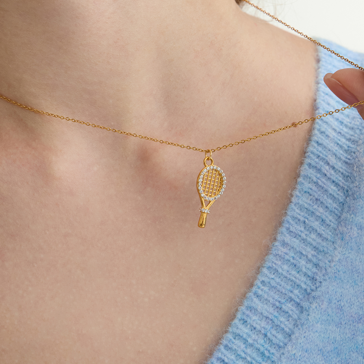 Céleste Necklace Aureliane 18K Gold - 8