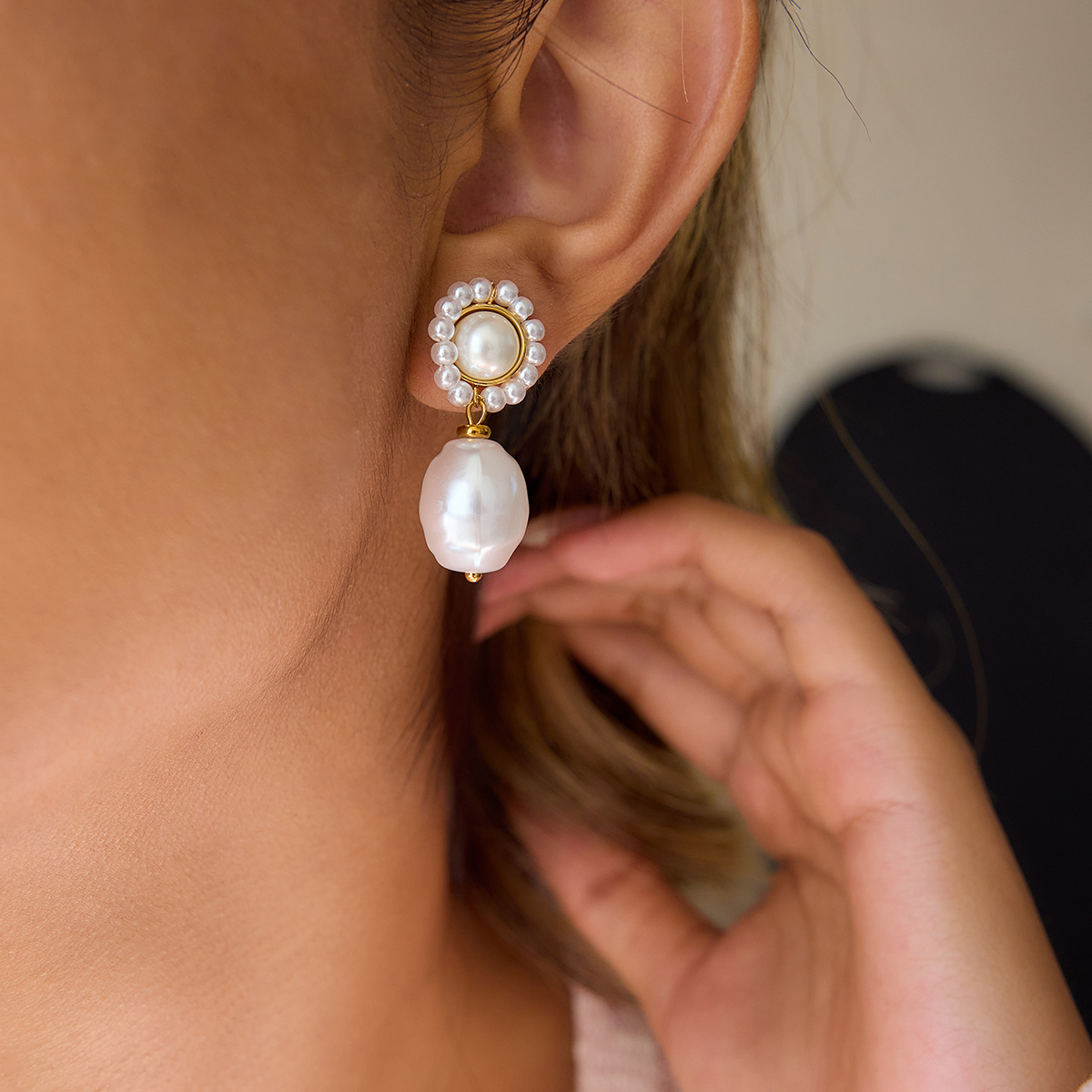 Céleste Earrings Désirine 18K Gold - 9