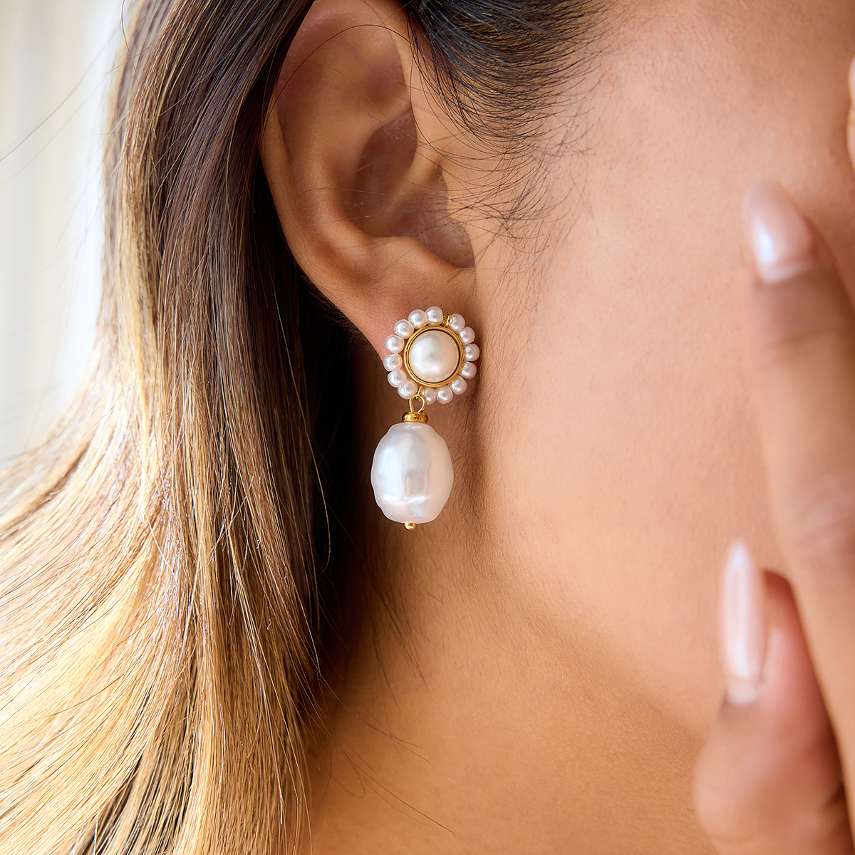 Céleste Earrings Désirine 18K Gold - 10
