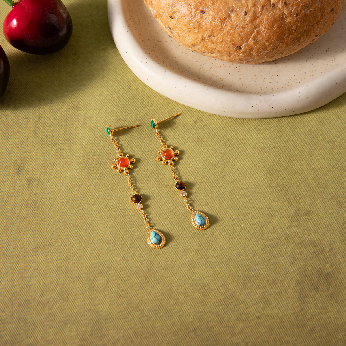 Céleste Earrings Élodiane 18K Gold - 4