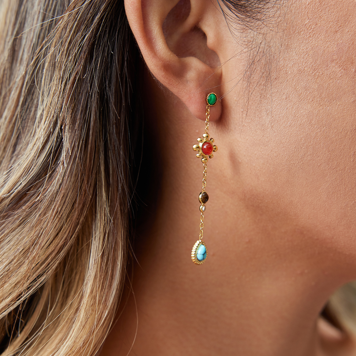 Céleste Earrings Élodiane 18K Gold - 9