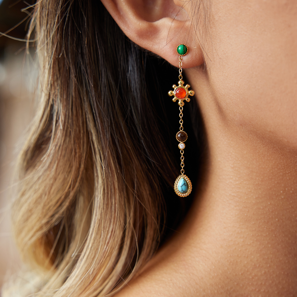 Céleste Earrings Élodiane 18K Gold - 6