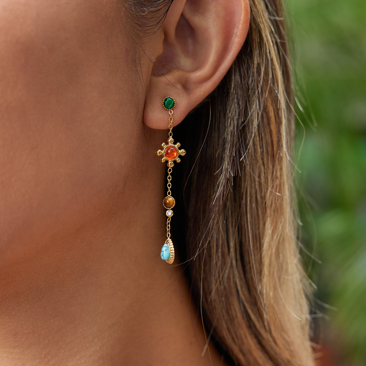 Céleste Earrings Élodiane 18K Gold - 7