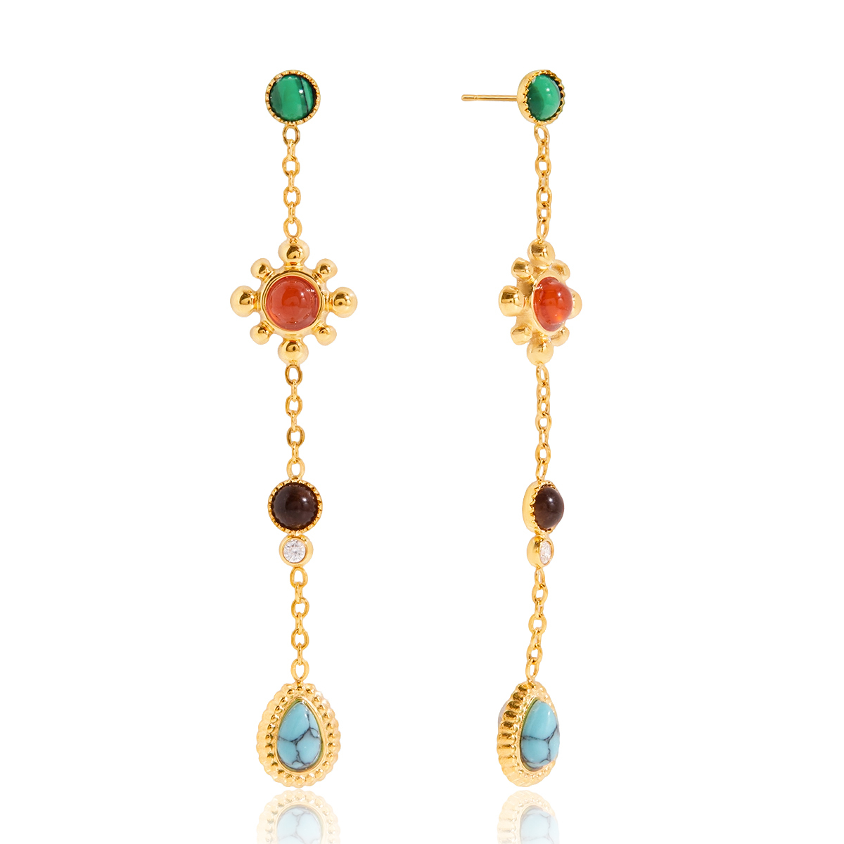 Céleste Earrings Élodiane 18K Gold - 5
