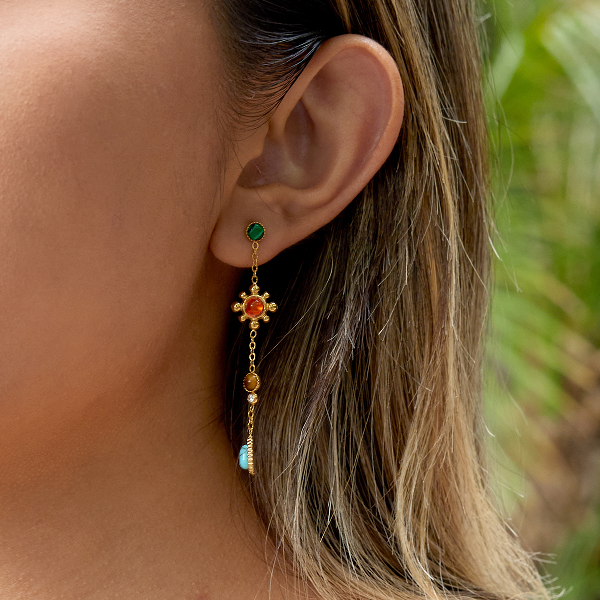 Céleste Earrings Élodiane 18K Gold - 8