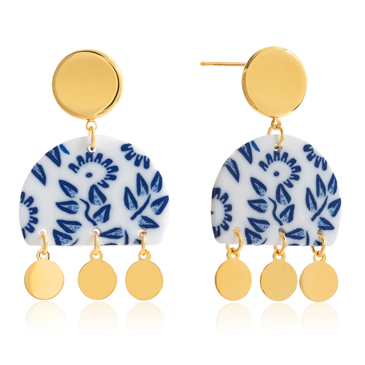 Céleste Earrings Florianelle 18K Gold | Smycken | Klocktema