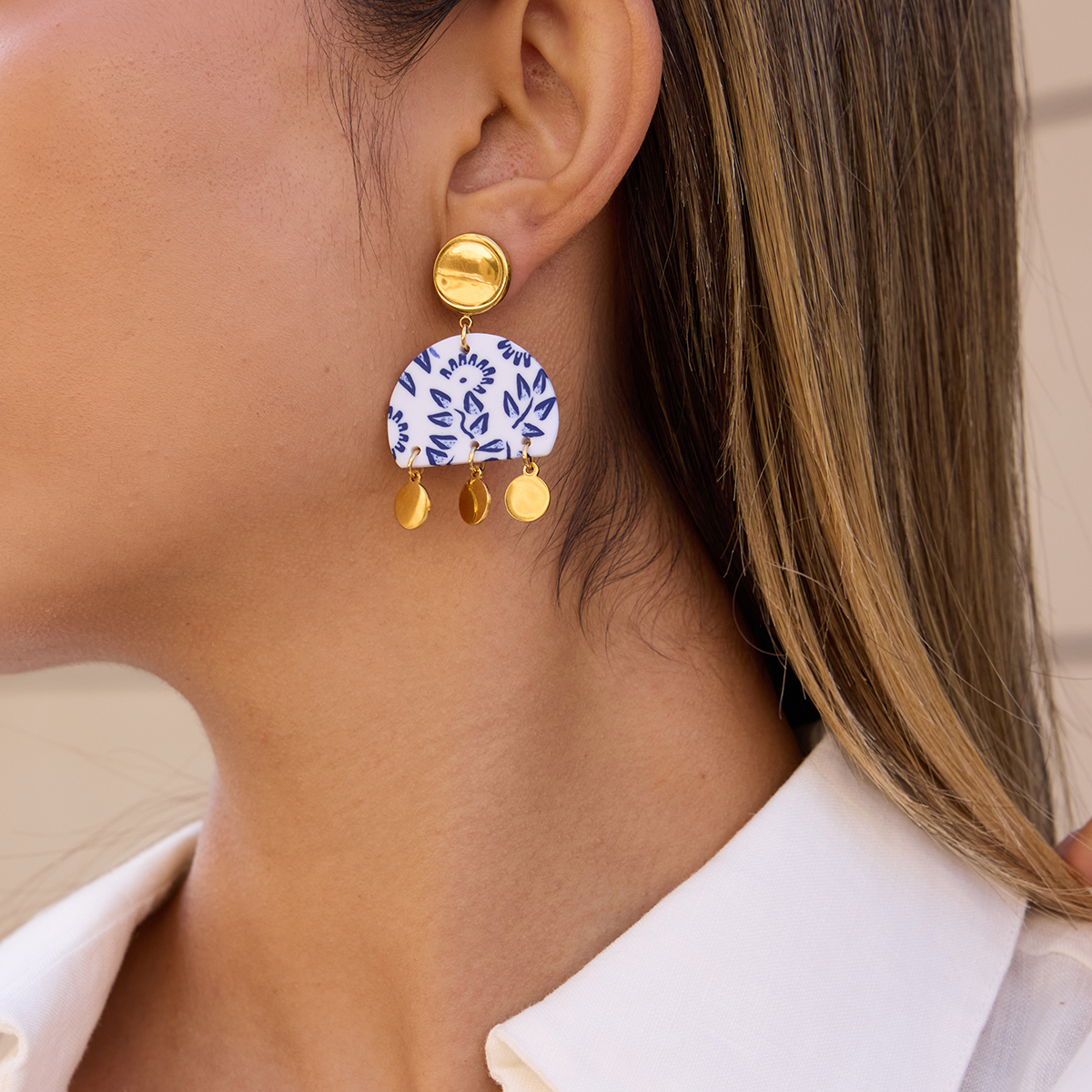 Céleste Earrings Florianelle 18K Gold - 8