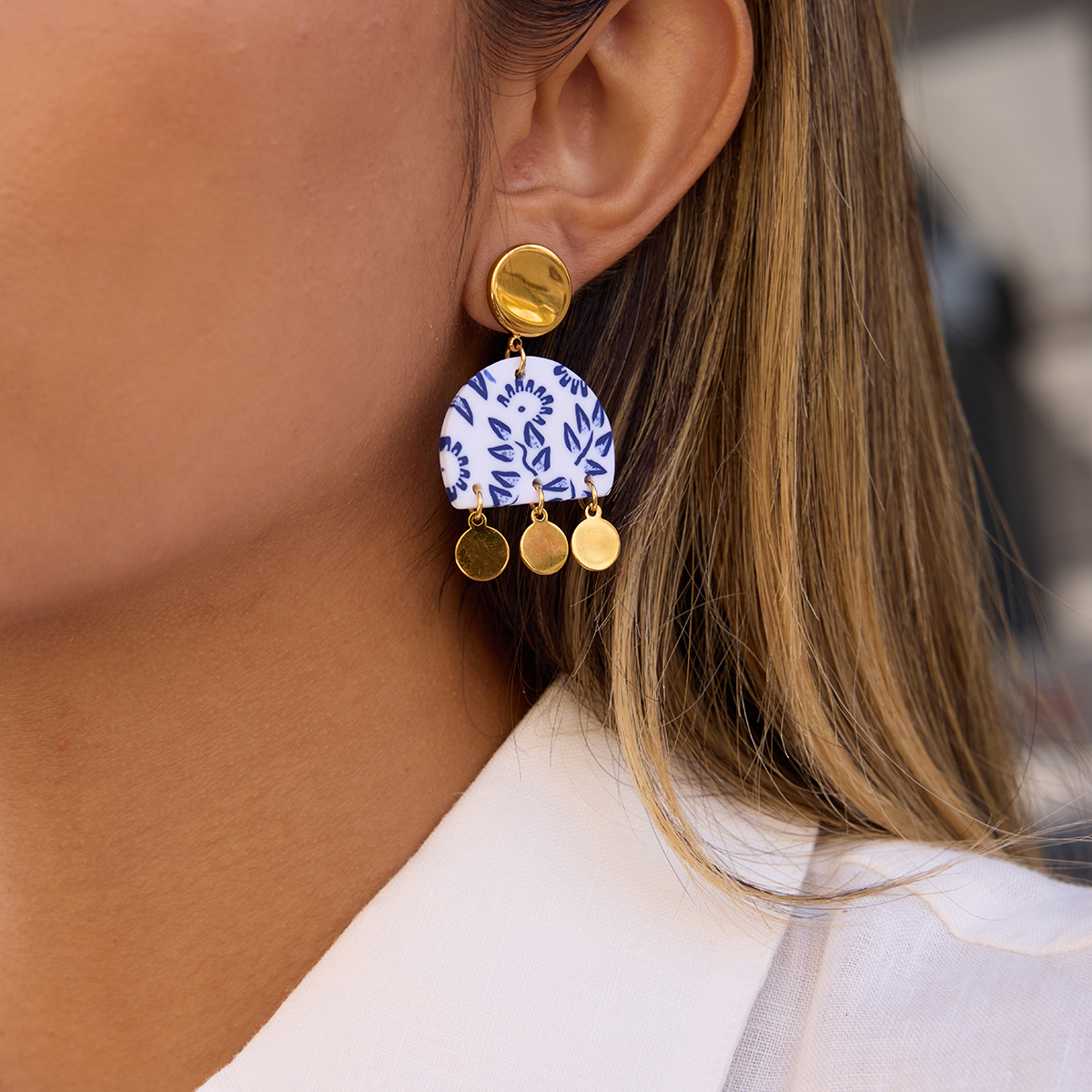 Céleste Earrings Florianelle 18K Gold - 4