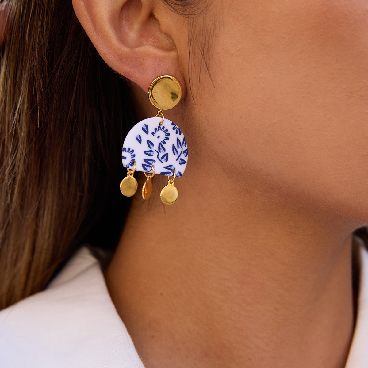 Céleste Earrings Florianelle 18K Gold - 7
