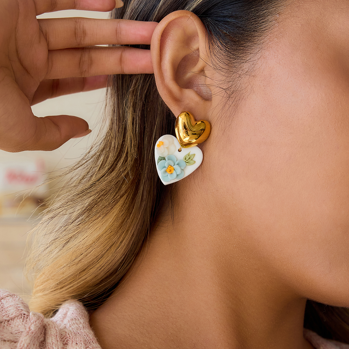 Céleste Earrings Guilhermine 18K Gold - 2
