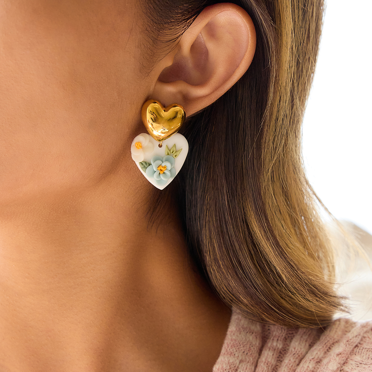 Céleste Earrings Guilhermine 18K Gold - 3