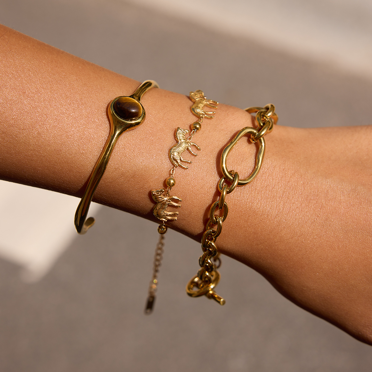 Céleste Bracelet Isolenne 18K Gold - 6