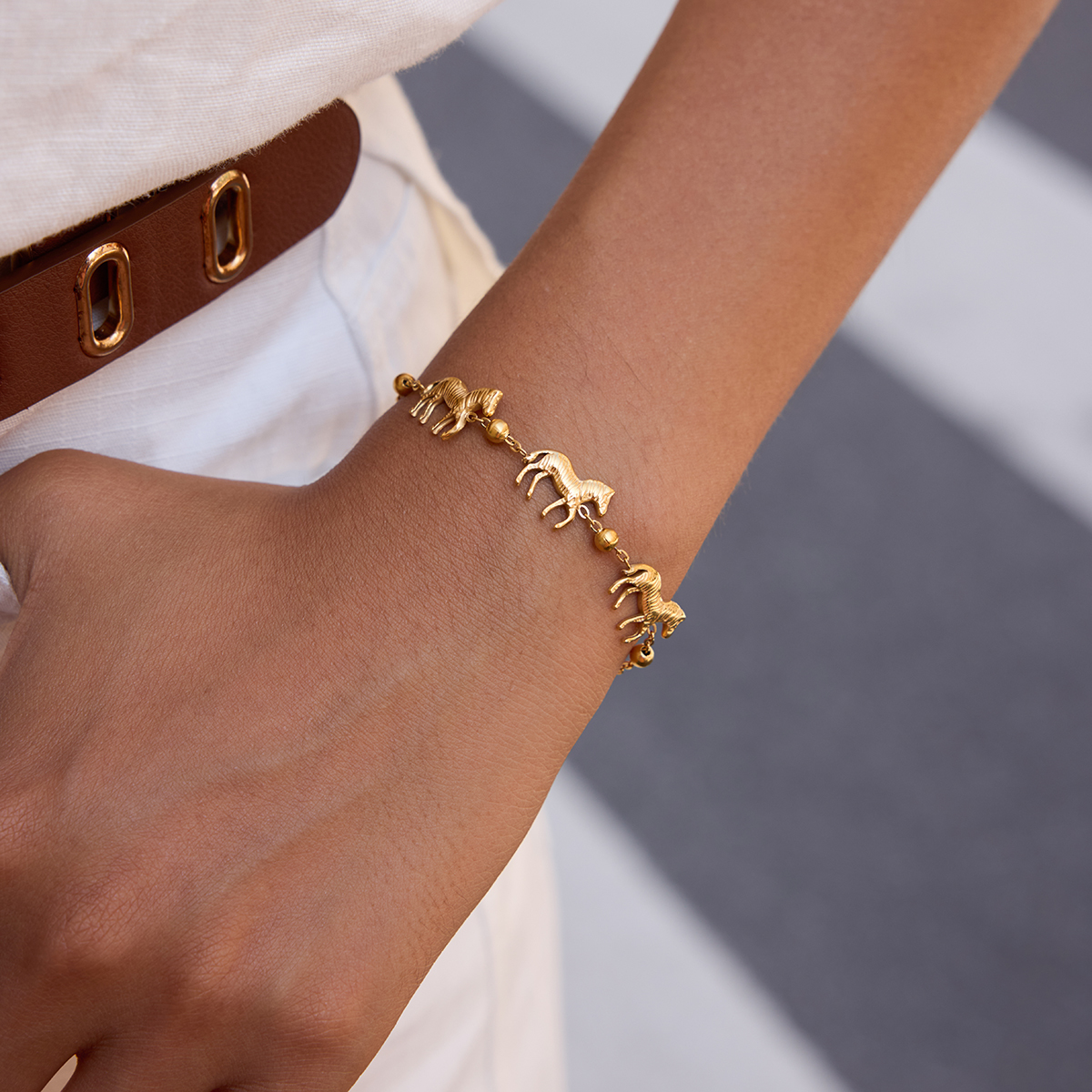 Céleste Bracelet Isolenne 18K Gold - 9