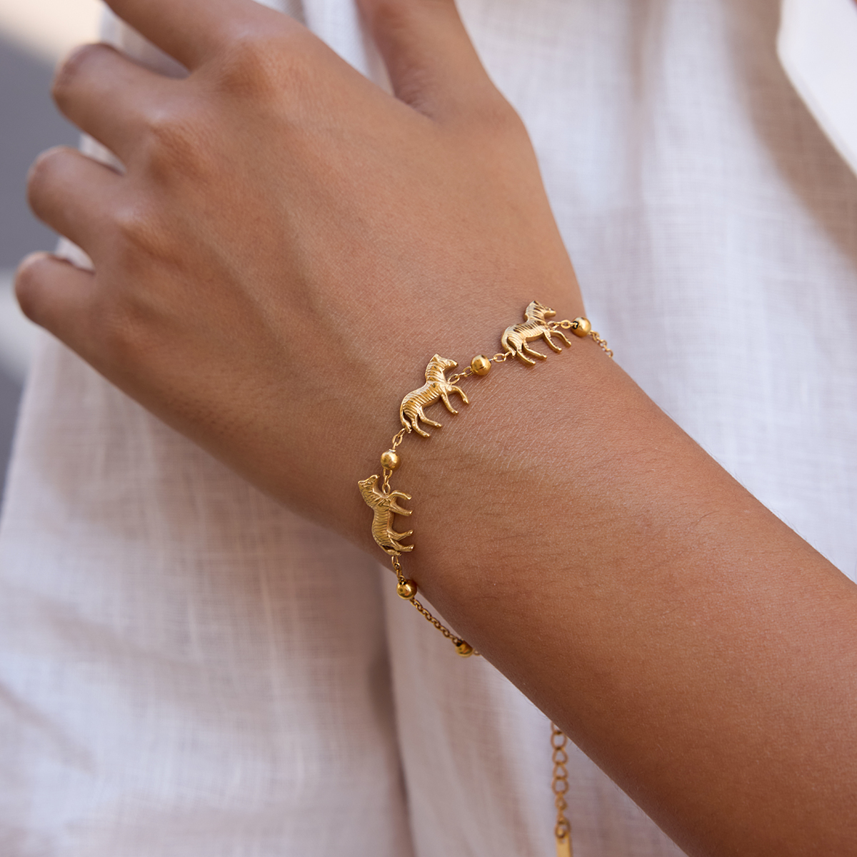 Céleste Bracelet Isolenne 18K Gold - 5