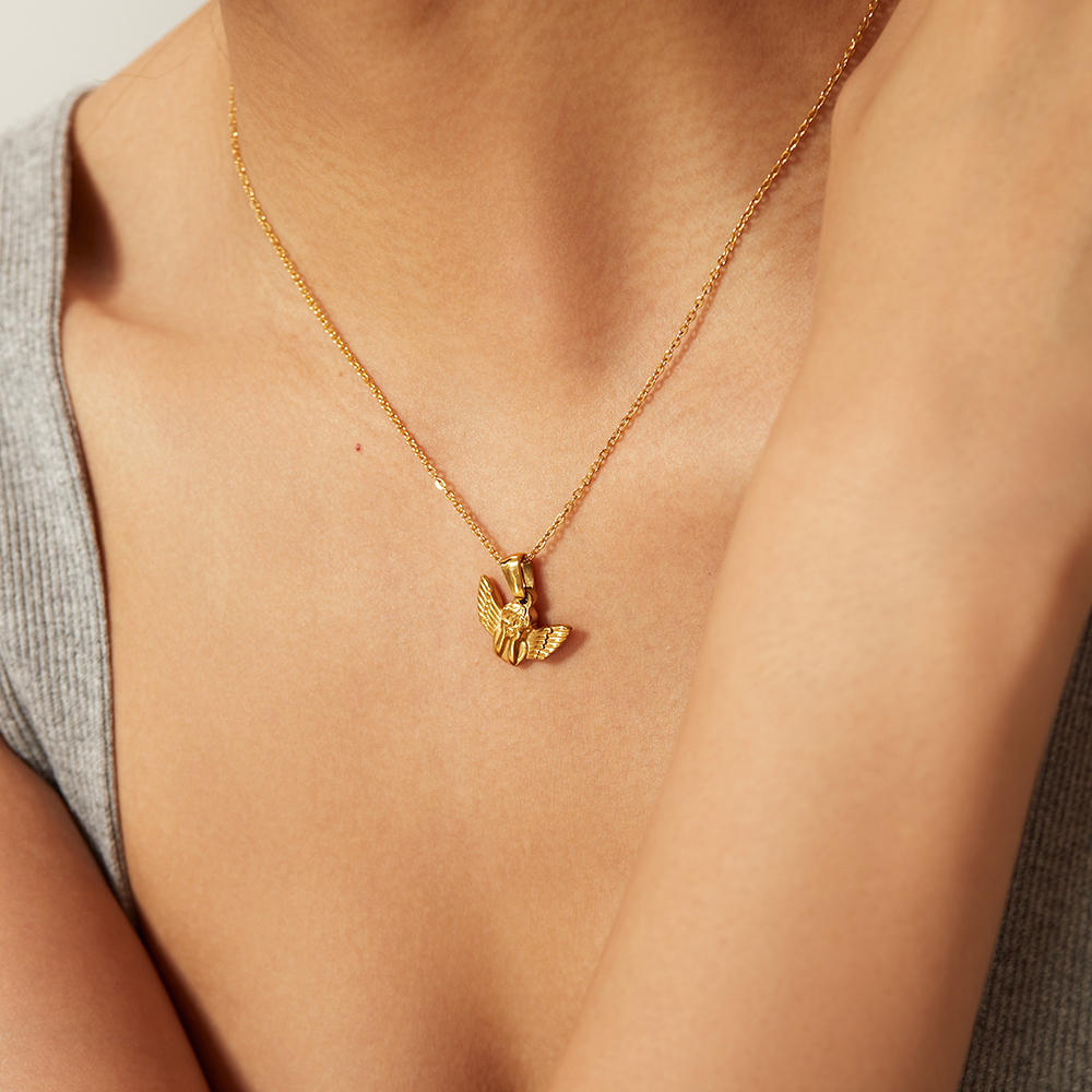Céleste Necklace Octavie 18K Gold - 5