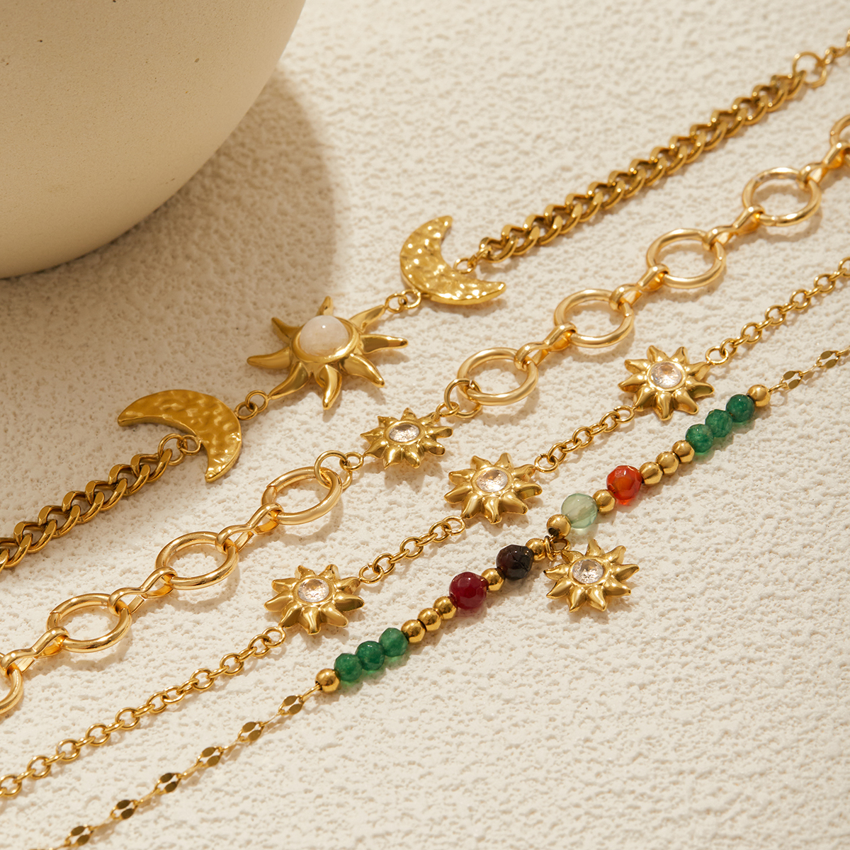 Céleste Bracelet Marcelliane 18K Gold | Smycken | Klocktema