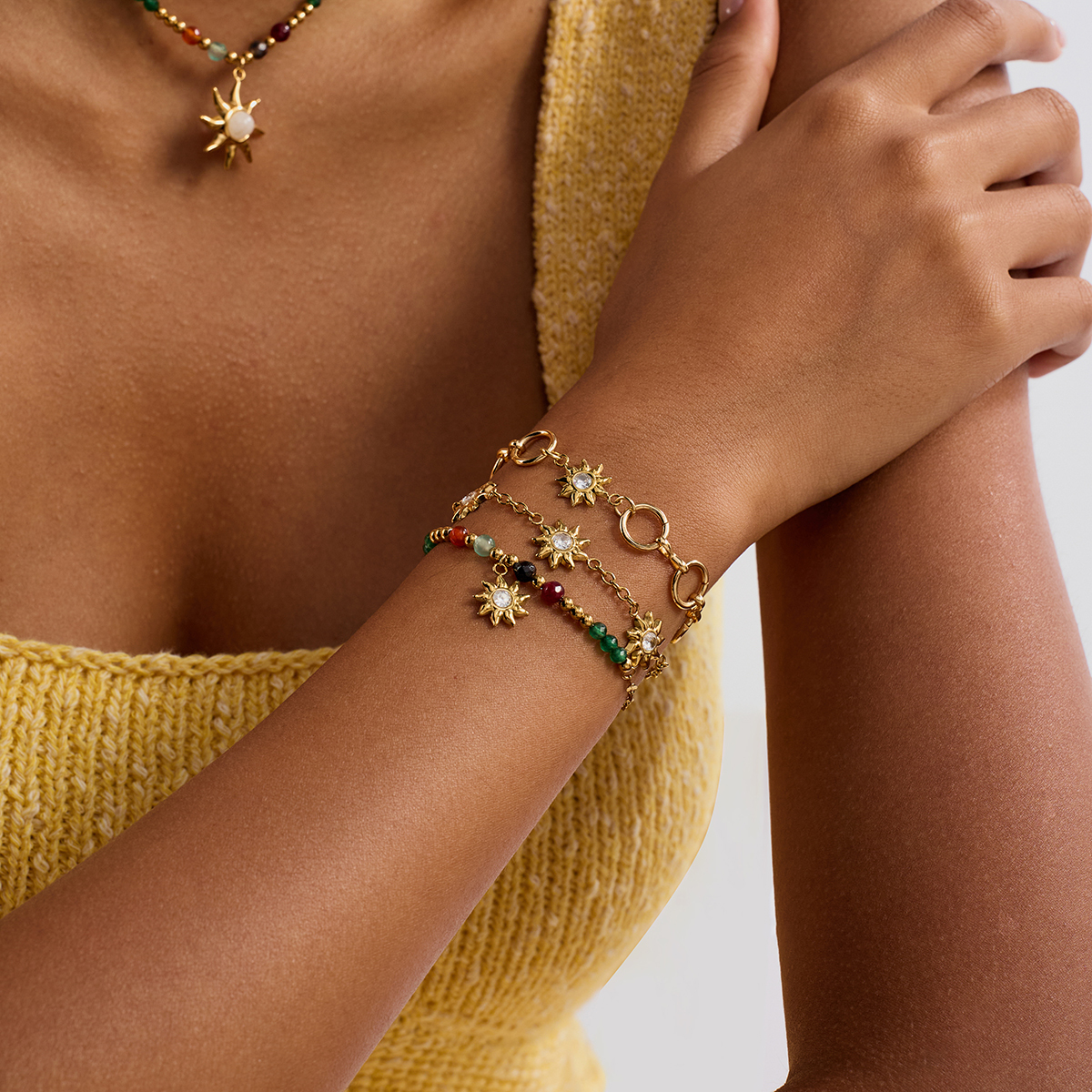 Céleste Bracelet Nazarine 18K Gold - 5
