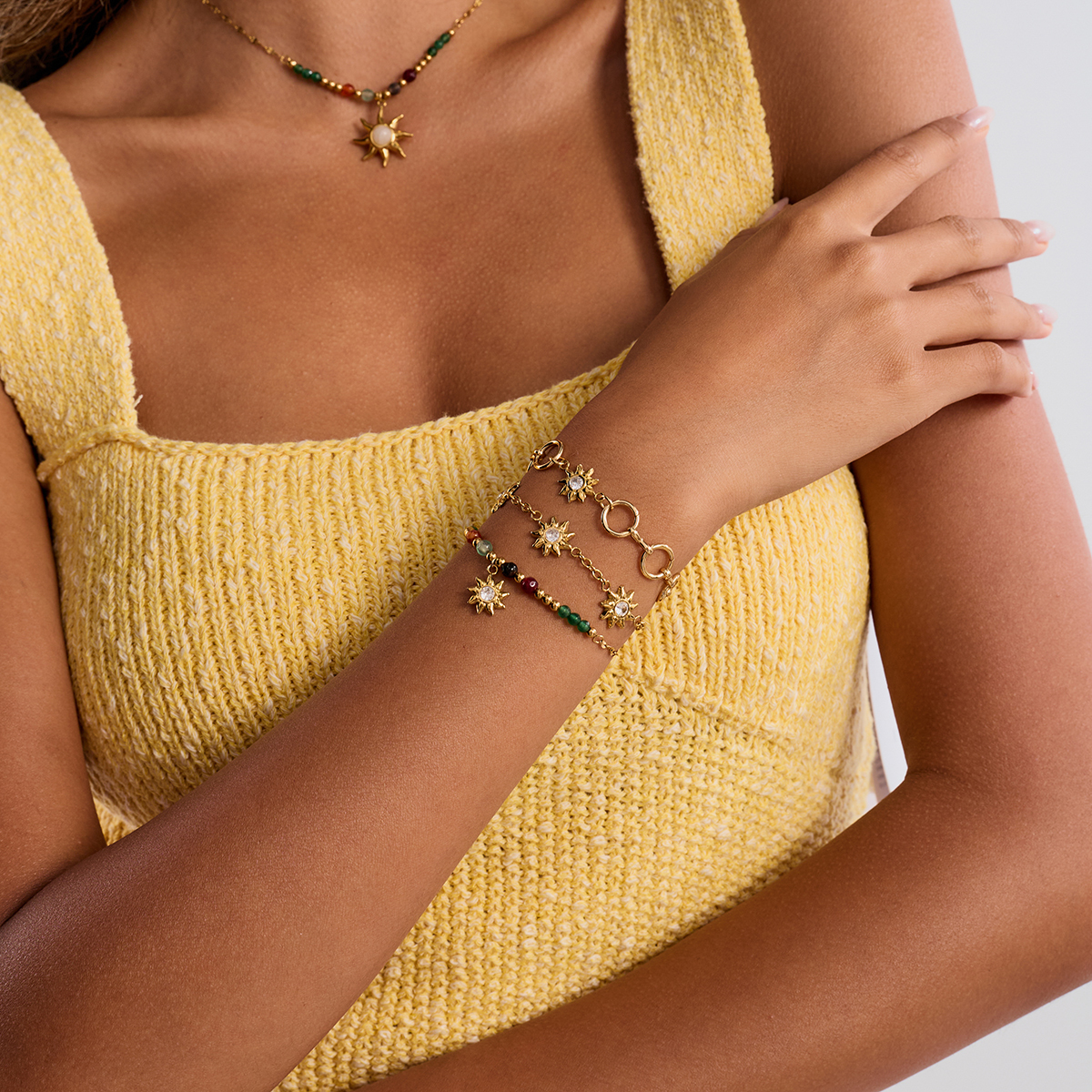 Céleste Bracelet Nazarine 18K Gold - 35