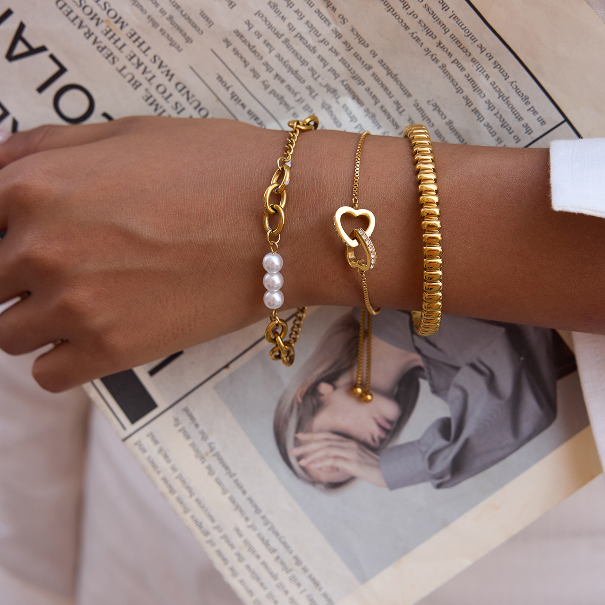Céleste Bracelet Pascaline 18K Gold - 10