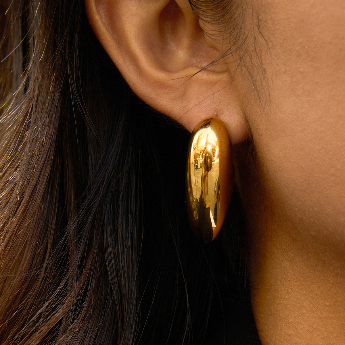 Céleste Earrings Quiteriane 18K Gold - 5