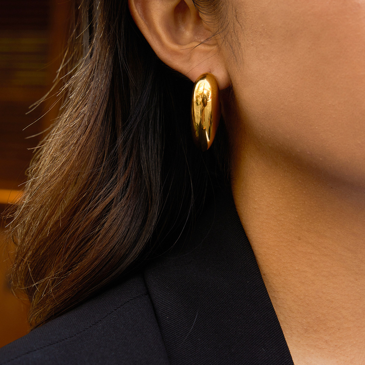 Céleste Earrings Quiteriane 18K Gold - 4