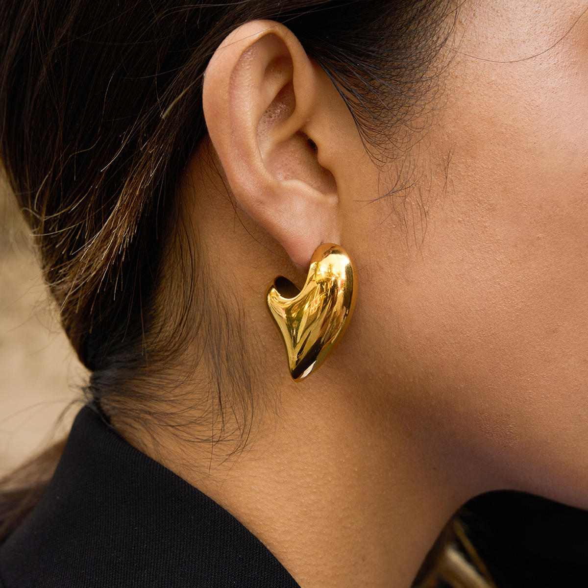 Céleste Earrings Quiteriane 18K Gold - 6