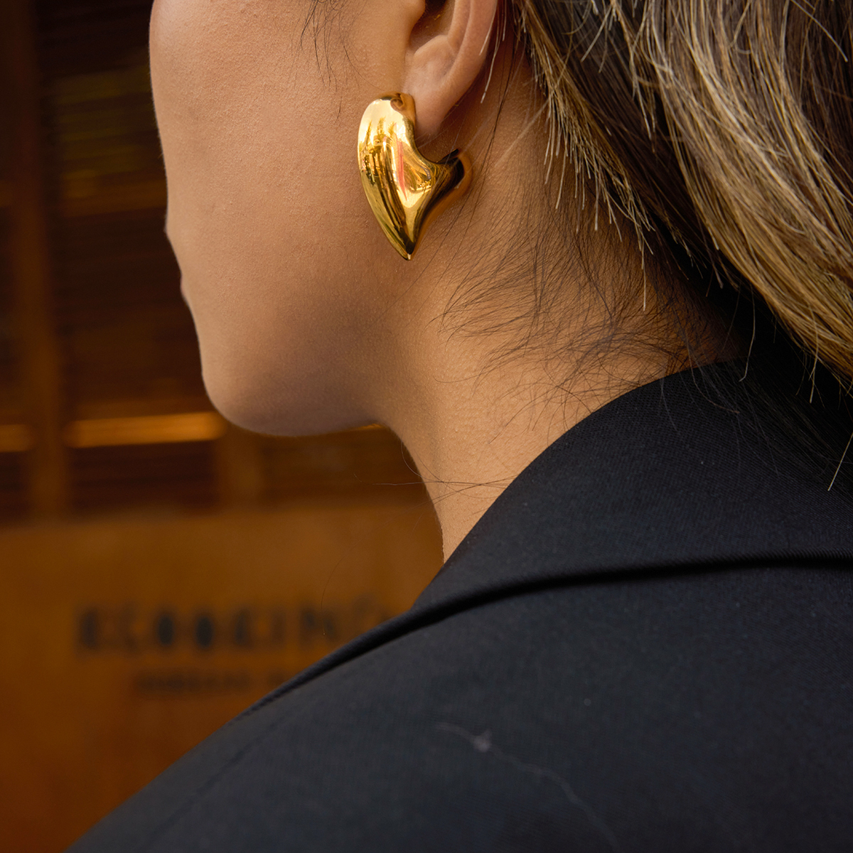 Céleste Earrings Quiteriane 18K Gold - 3