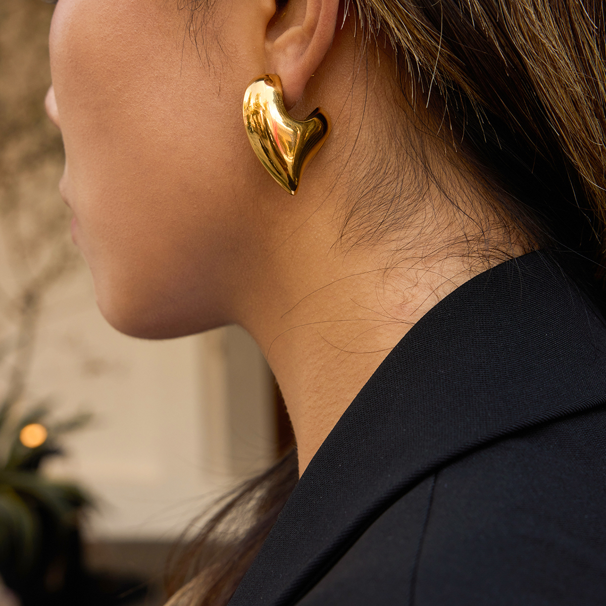 Céleste Earrings Quiteriane 18K Gold - 7